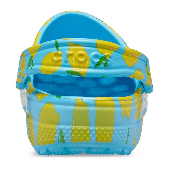 NWT Crocs Unisex-Adult Classic Graphic Clogs, Tinted Glass, 7 Women/5 Men - Picture 3 of 5